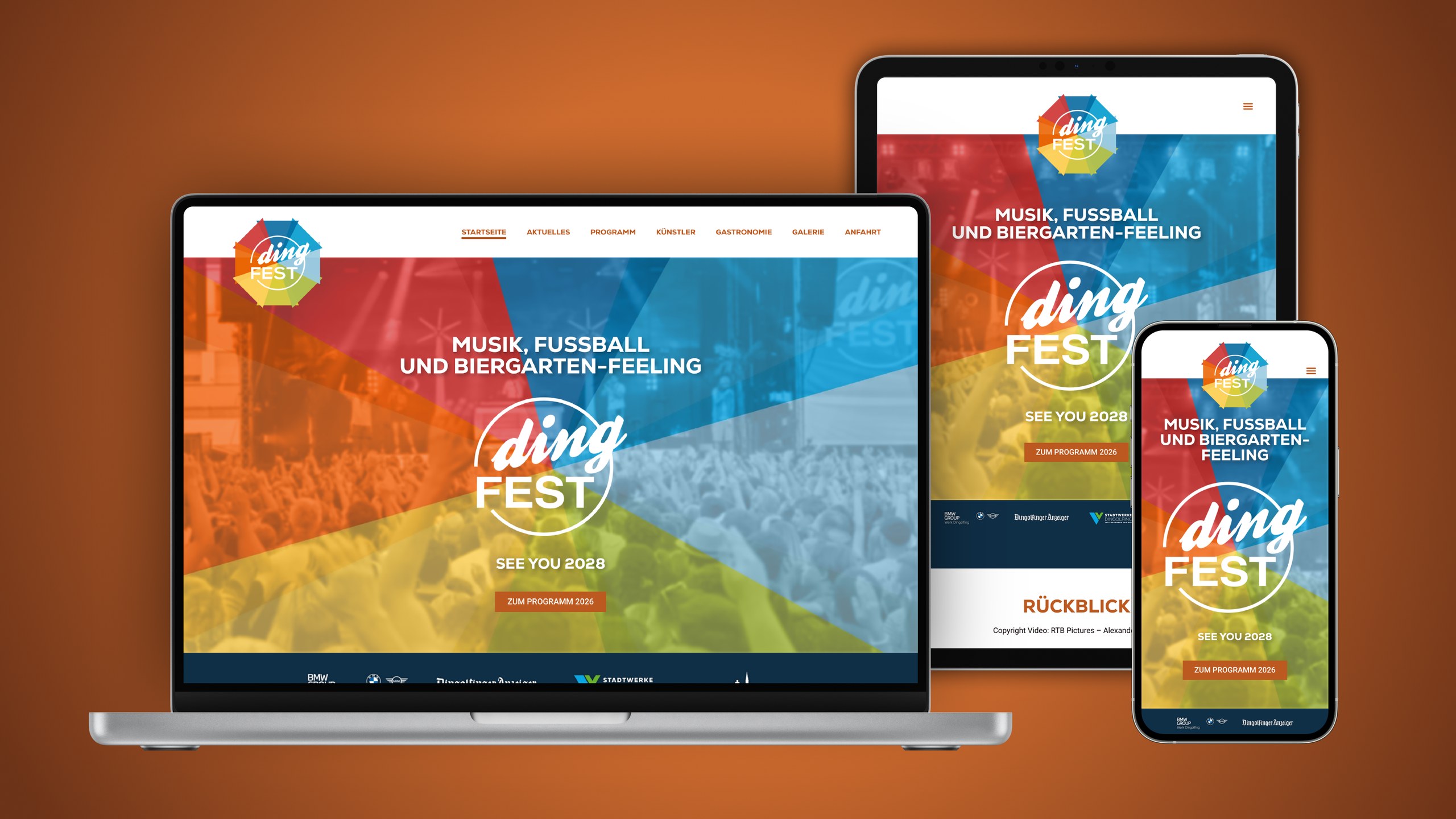 Dingfest Dingolfing – Projektansicht