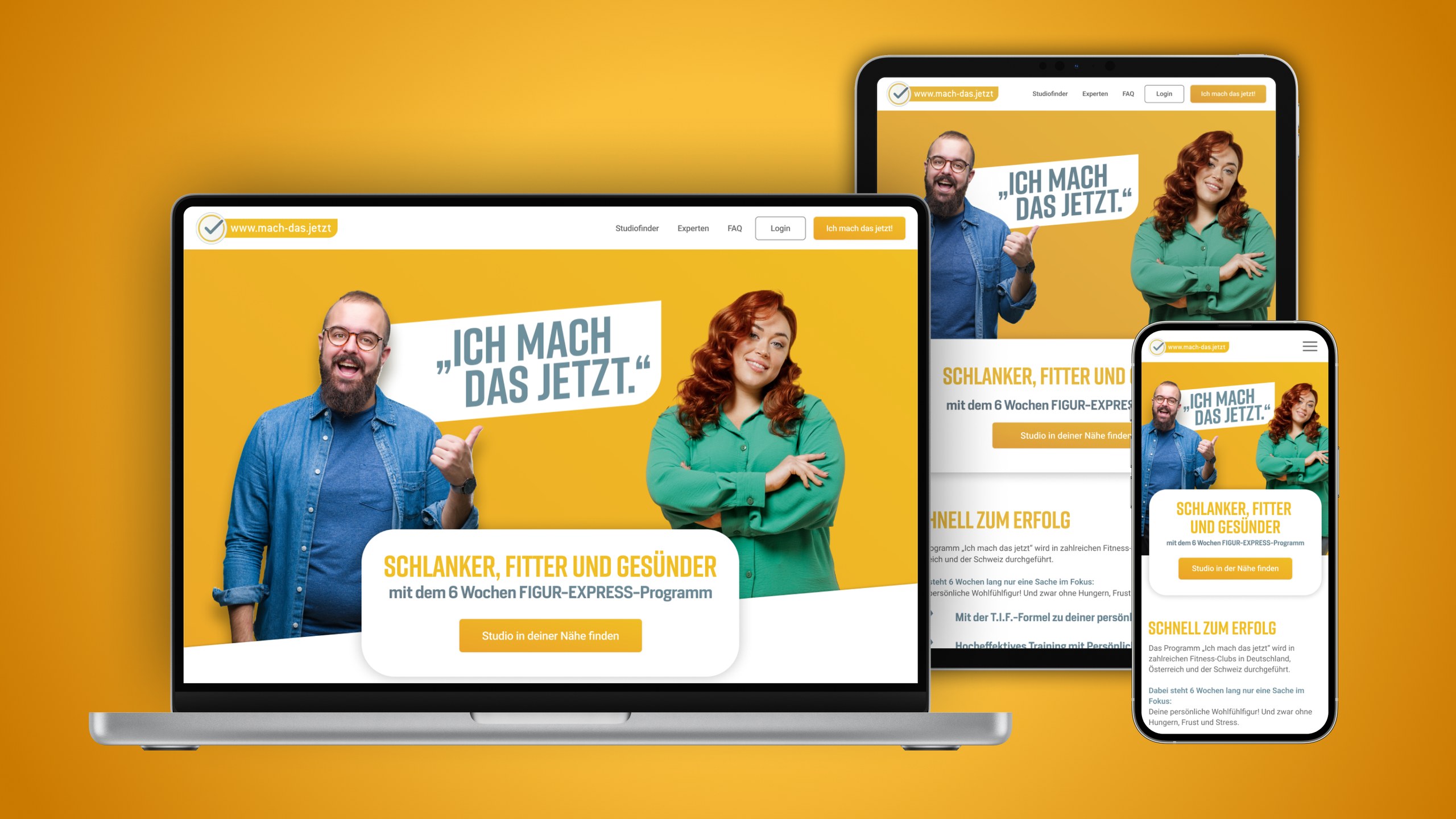 Ich mach das jetzt – Projektansicht